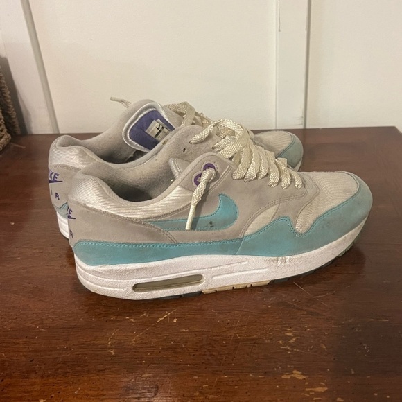 Nike Air Max 1 Anniversary Aqua 2017 908375-105 Men’s - Sz 7 (women’s 9) - Picture 3 of 8
